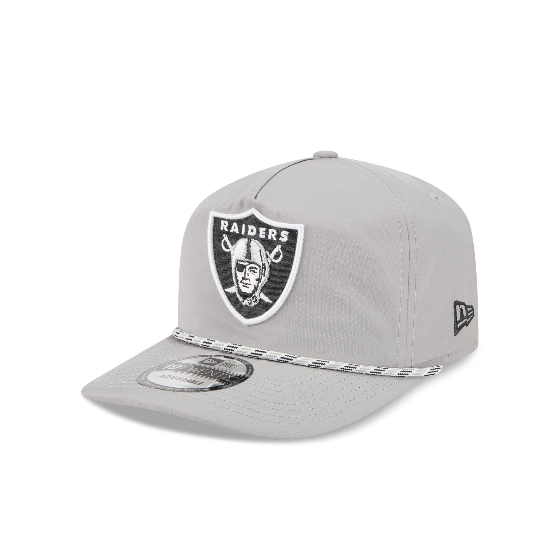 Las Vegas Raiders Gray 19TWENTY Snapback Hat