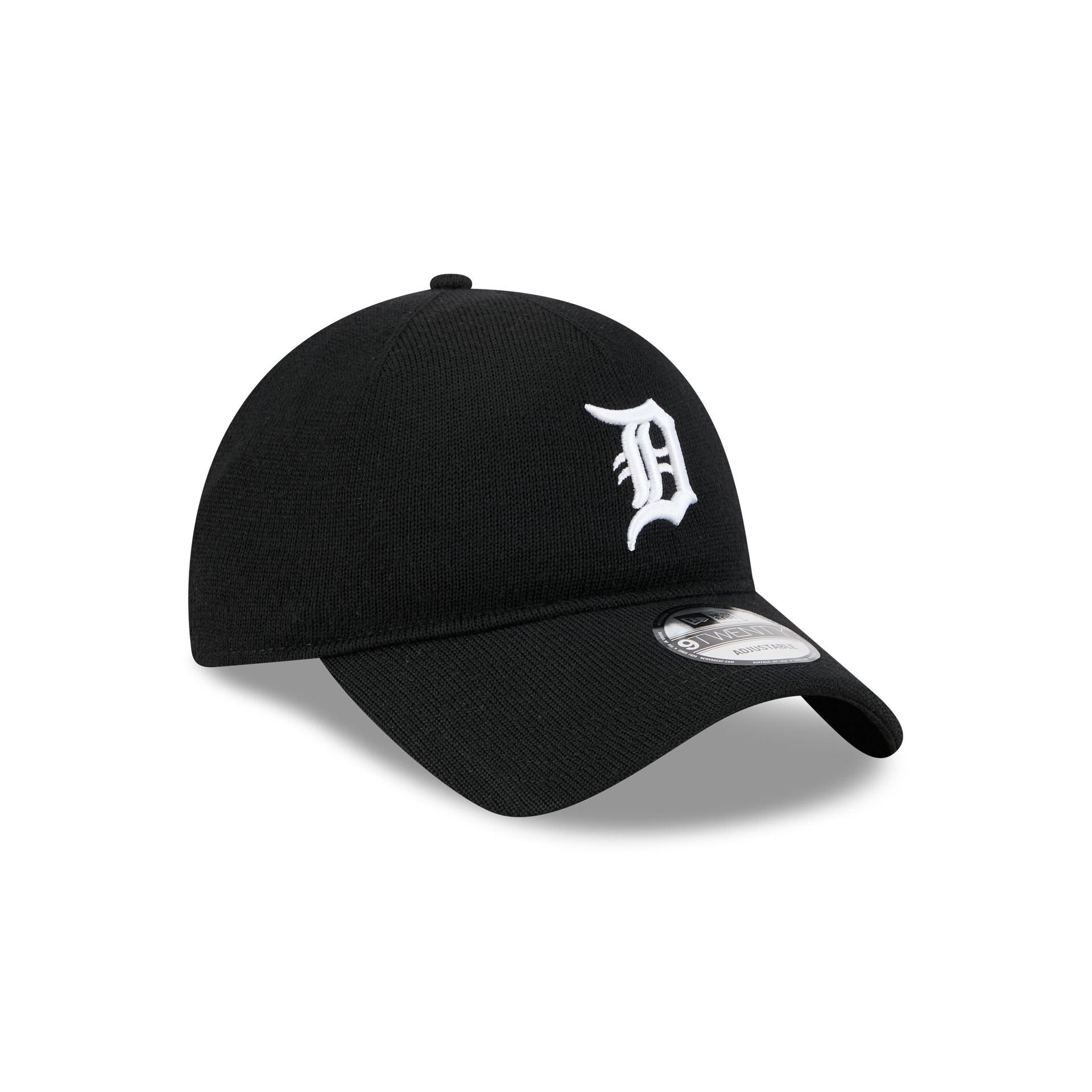 Detroit Tigers Merino Wool Black 9TWENTY Adjustable Hat