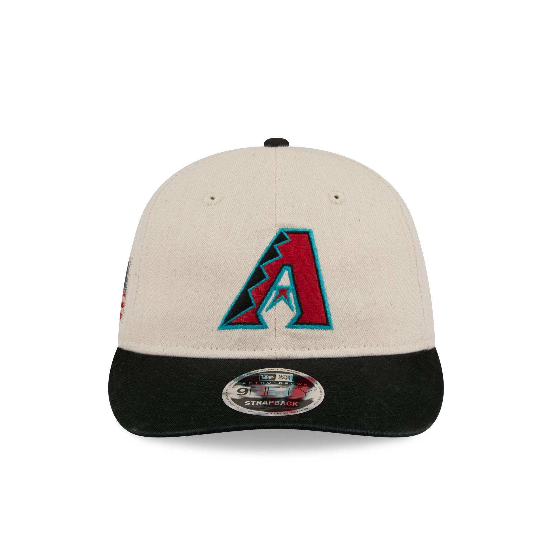 Arizona Diamondbacks Three Looms Americana Herringbone Retro Crown 9FIFTY Adjustable Hat