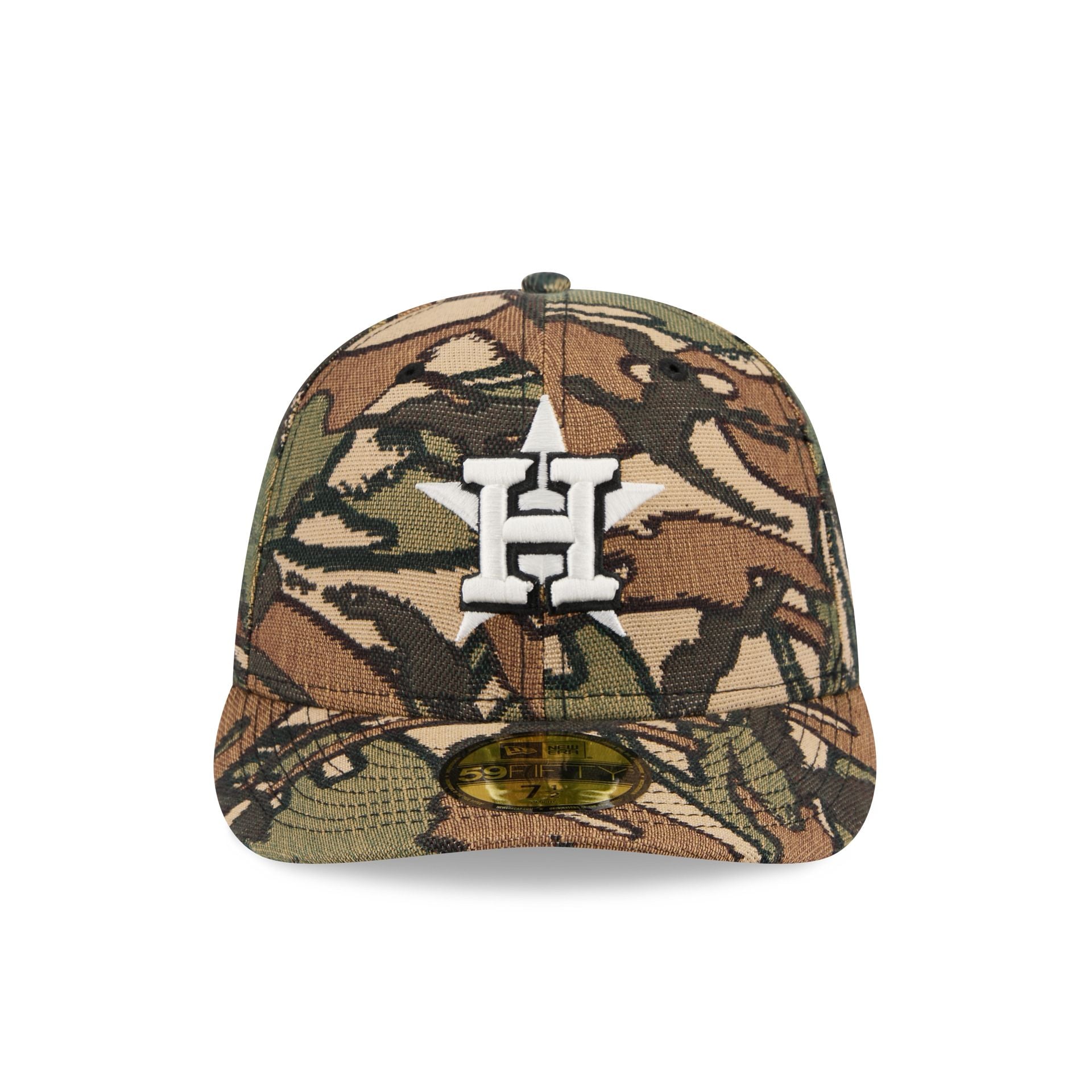Houston Astros Three Looms Jacquard Camo 59FIFTY Fitted Hat