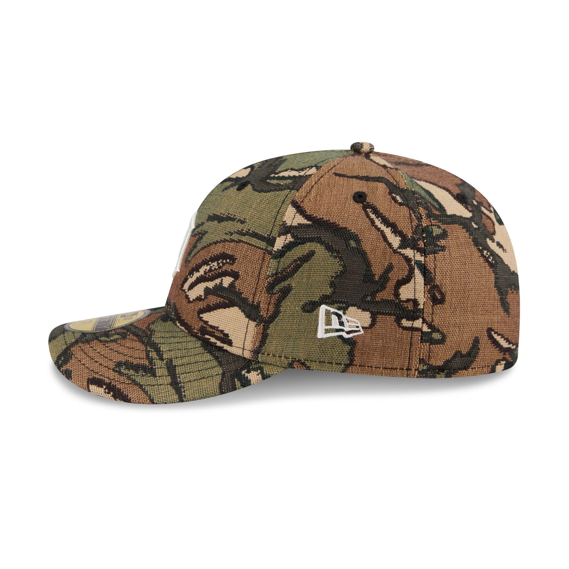 Detroit Tigers Three Looms Jacquard Camo 59FIFTY Fitted Hat