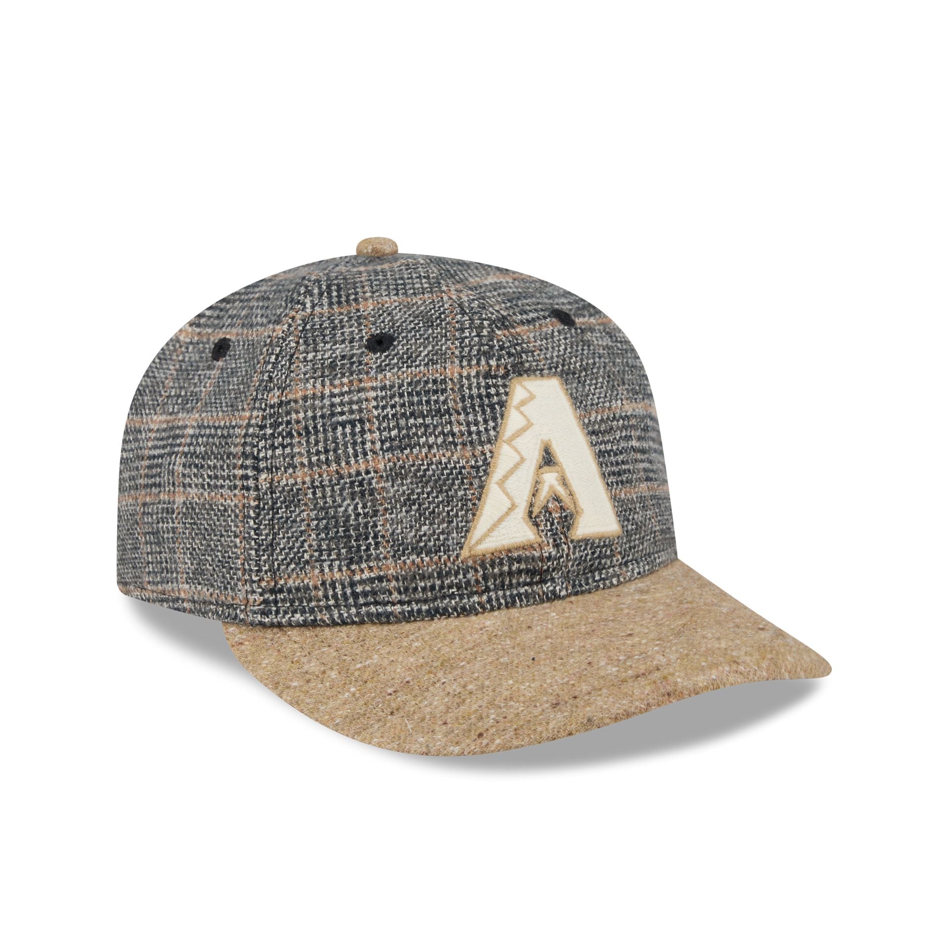 Arizona Diamondbacks Three Looms Vintage Tweed Retro Crown 59FIFTY Fitted Hat