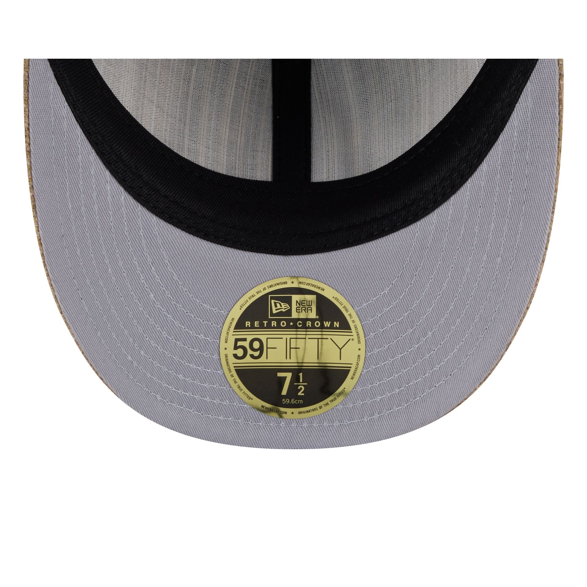 Houston Astros Three Looms Vintage Tweed Retro Crown 59FIFTY Fitted Hat