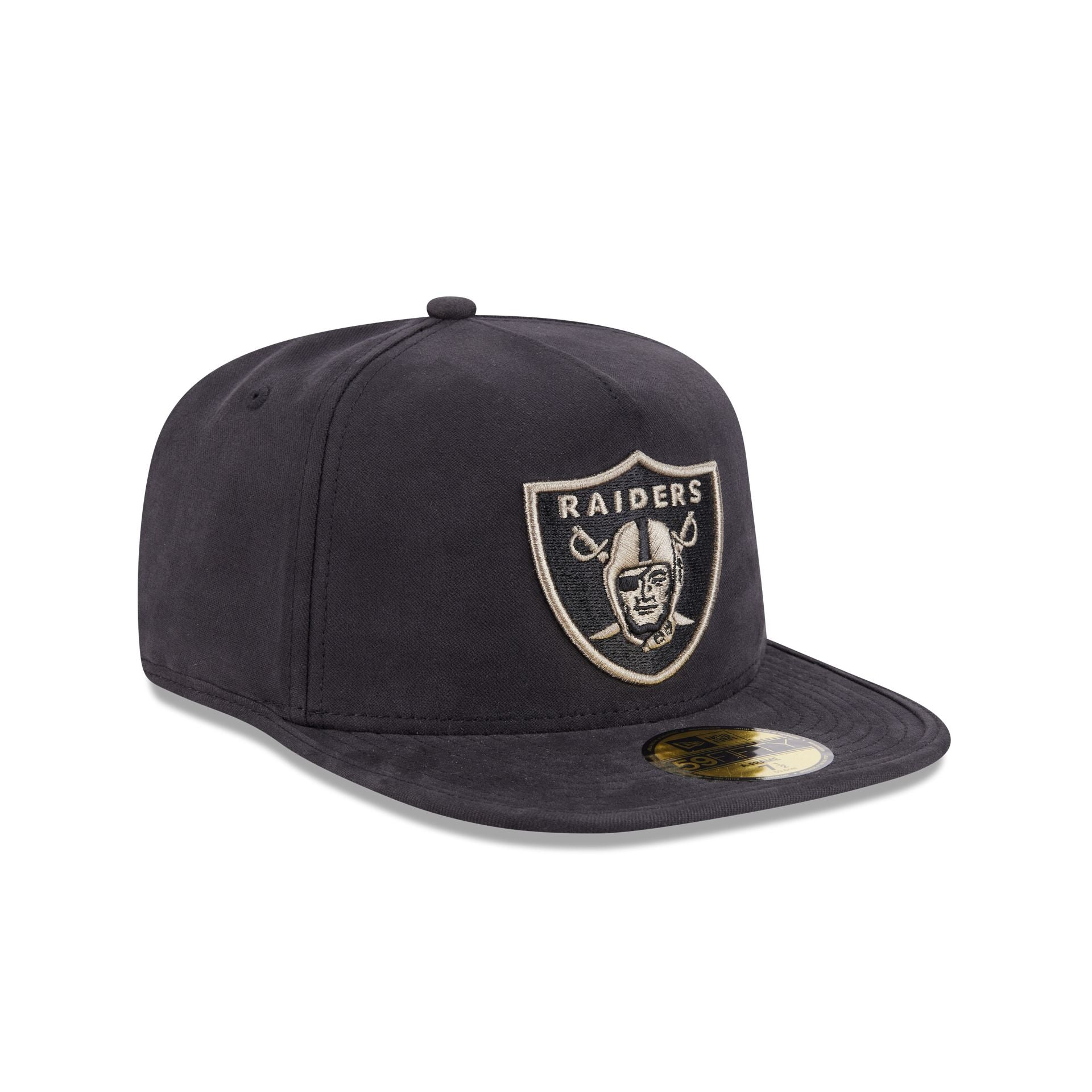 Las Vegas Raiders Quilted 59FIFTY A-Frame Fitted Hat