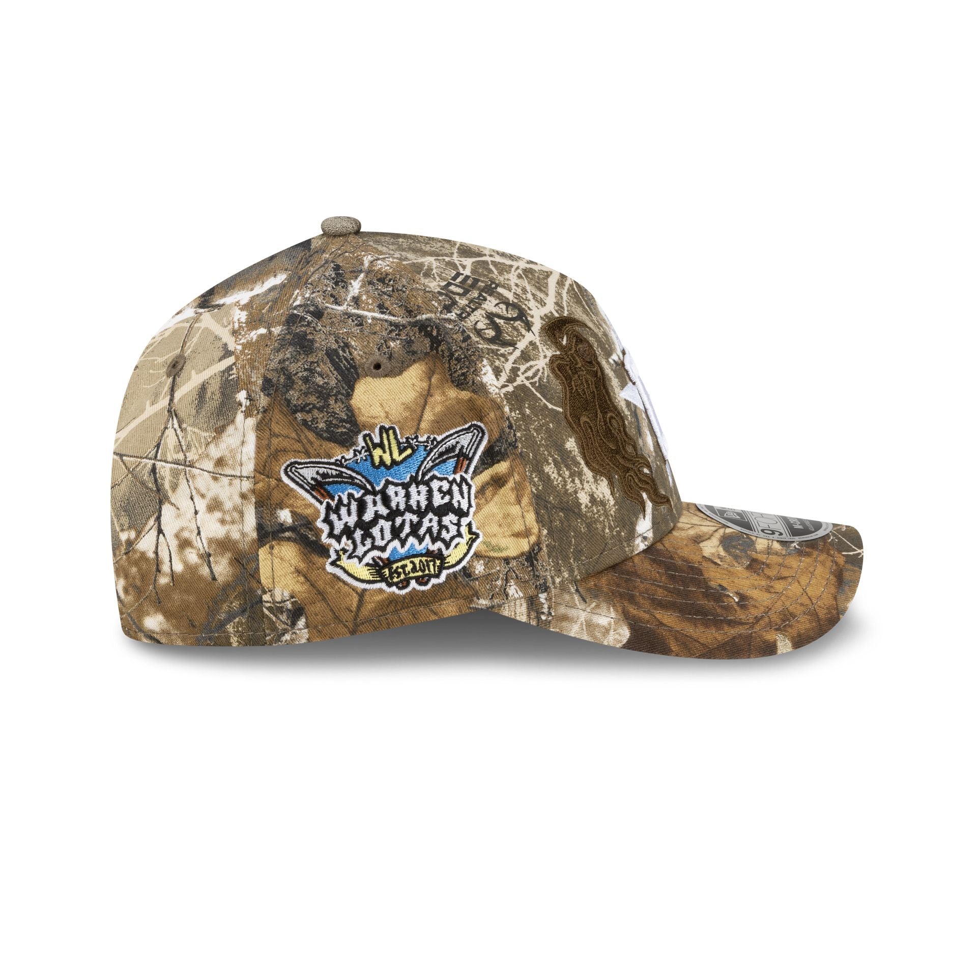 Warren Lotas x Houston Astros Realtree 9FORTY M-Crown A-Frame Snapback Hat