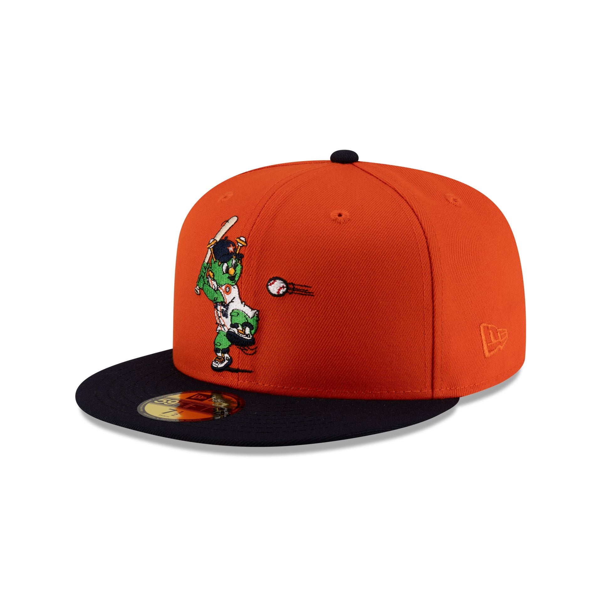 Houston Astros Mascot Orange 59FIFTY Fitted Hat