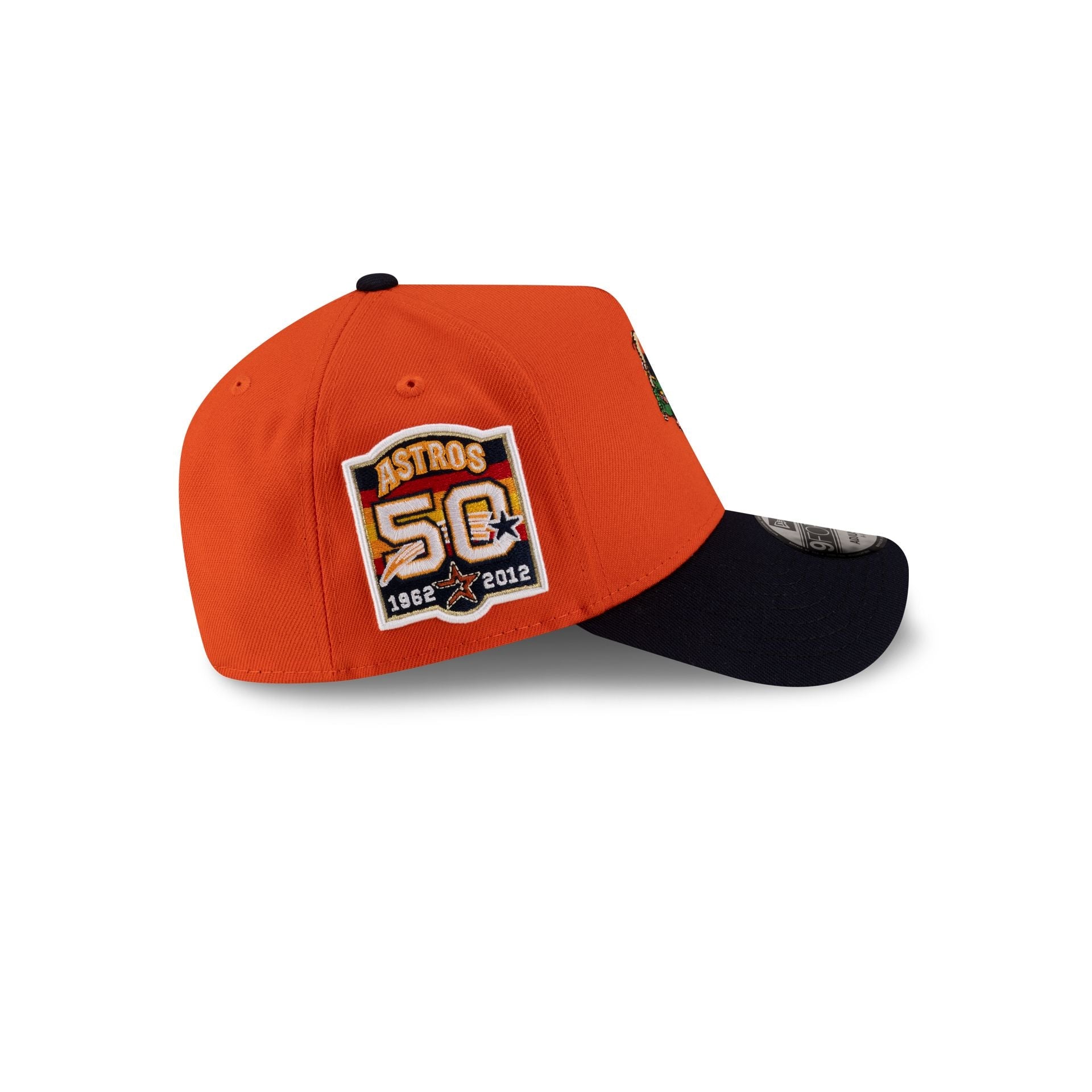 Houston Astros Mascot Orange 9FORTY A-Frame Snapback Hat