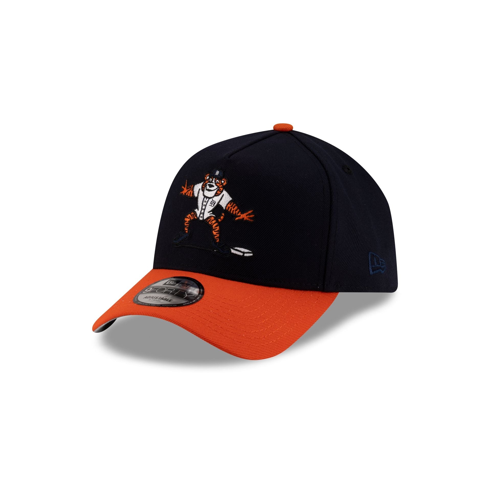 Detroit Tigers Mascot Navy 9FORTY A-Frame Snapback Hat