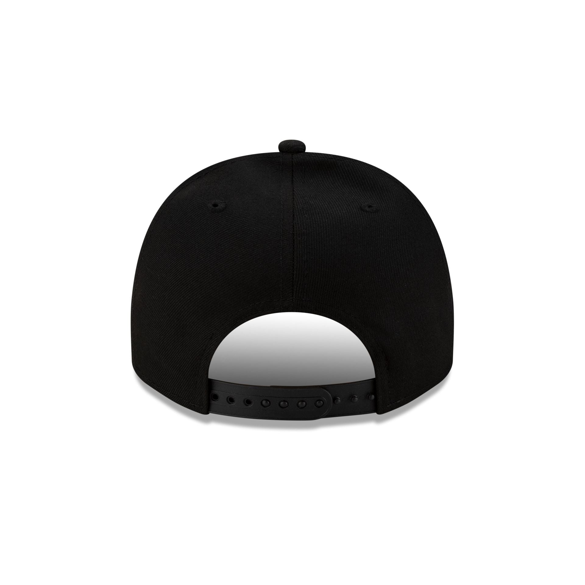 Athletics Upside Down Logo Black 9FIFTY A-Frame Snapback Hat