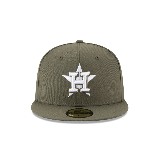 Houston Astros Olive 59FIFTY Fitted Hat