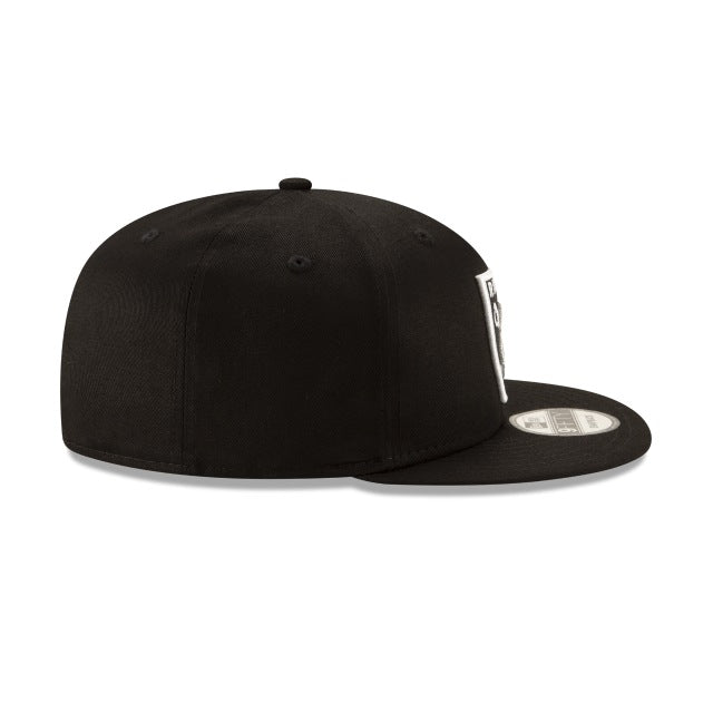 Las Vegas Raiders Basic Black 9FIFTY Snapback Hat