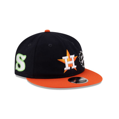 ©SAINT Mxxxxxx x Houston Astros Retro Crown 9FIFTY Snapback Hat