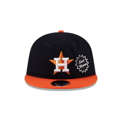 ©SAINT Mxxxxxx x Houston Astros Retro Crown 9FIFTY Snapback Hat