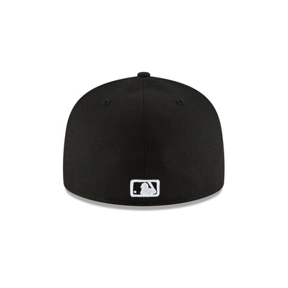 Detroit Tigers Basic Black and White 59FIFTY Fitted Hat