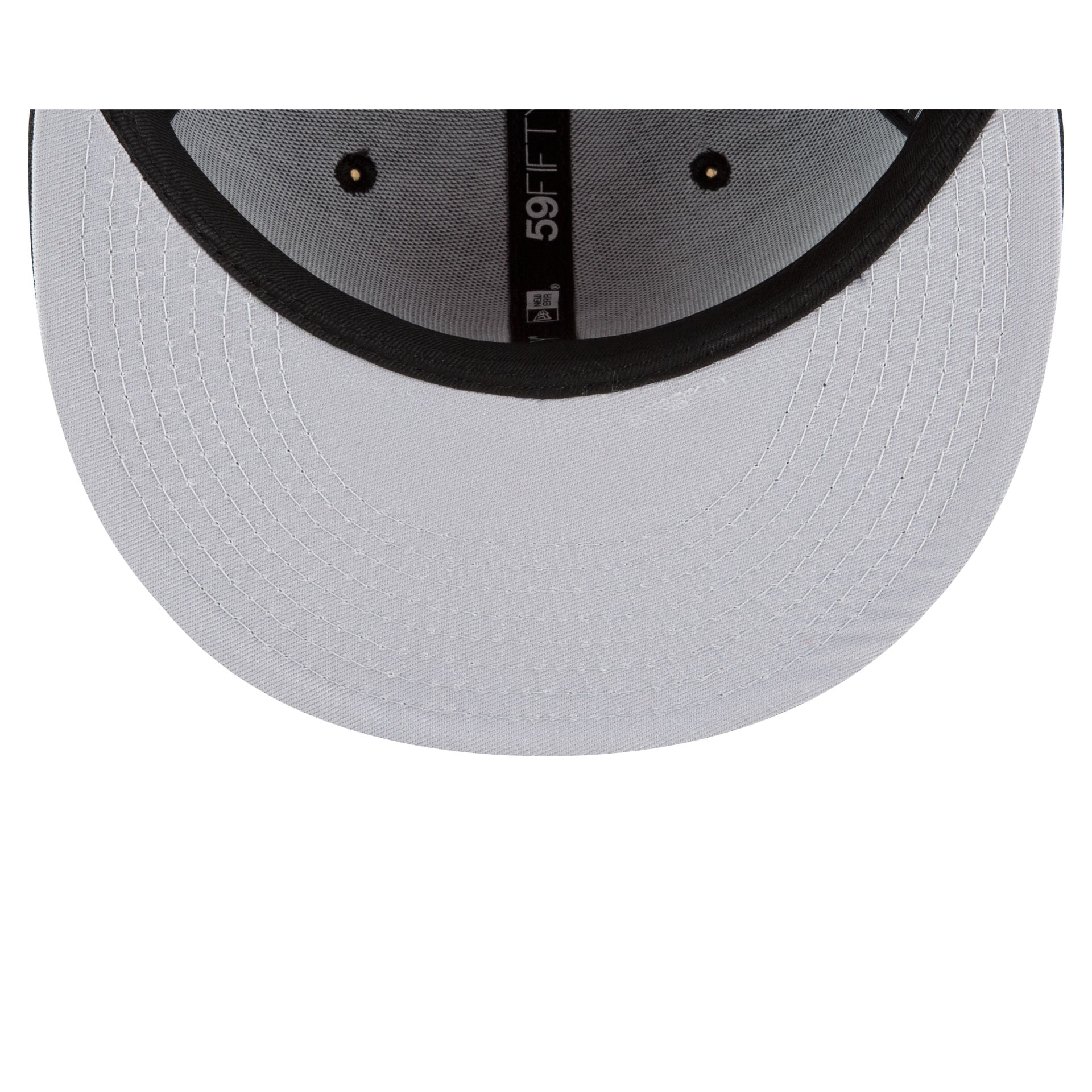 Detroit Tigers Basic Black and White 59FIFTY Fitted Hat