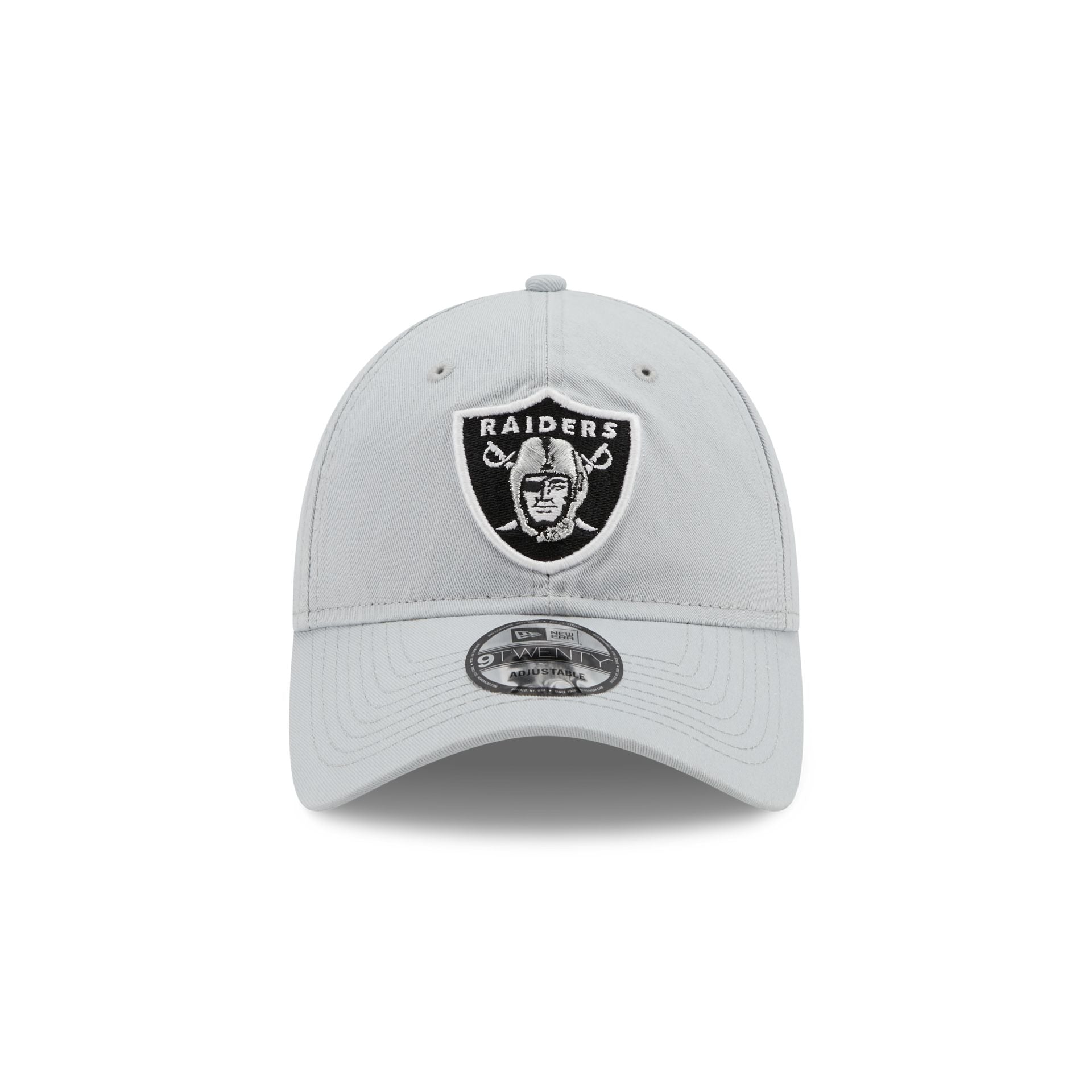 Las Vegas Raiders Core Classic Gray 9TWENTY Adjustable Hat