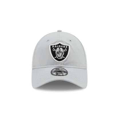 Las Vegas Raiders Core Classic Gray 9TWENTY Adjustable Hat