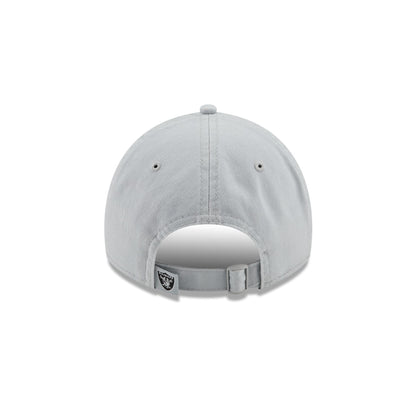 Las Vegas Raiders Core Classic Gray 9TWENTY Adjustable Hat
