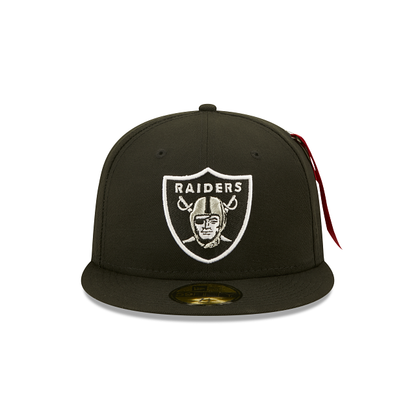 Alpha Industries X Las Vegas Raiders 59FIFTY Fitted Hat
