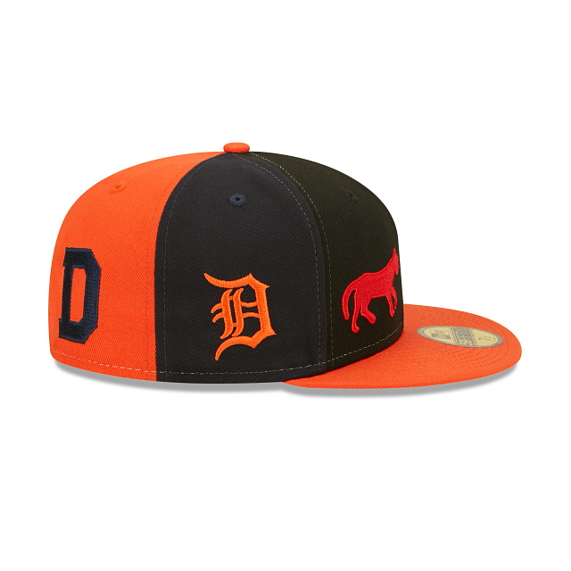 Detroit Tigers Logo Pinwheel 59FIFTY Fitted Hat