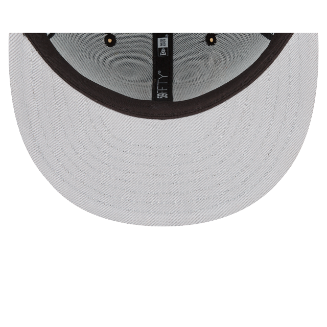 Las Vegas Raiders Sidepatch Black 59FIFTY Fitted Hat