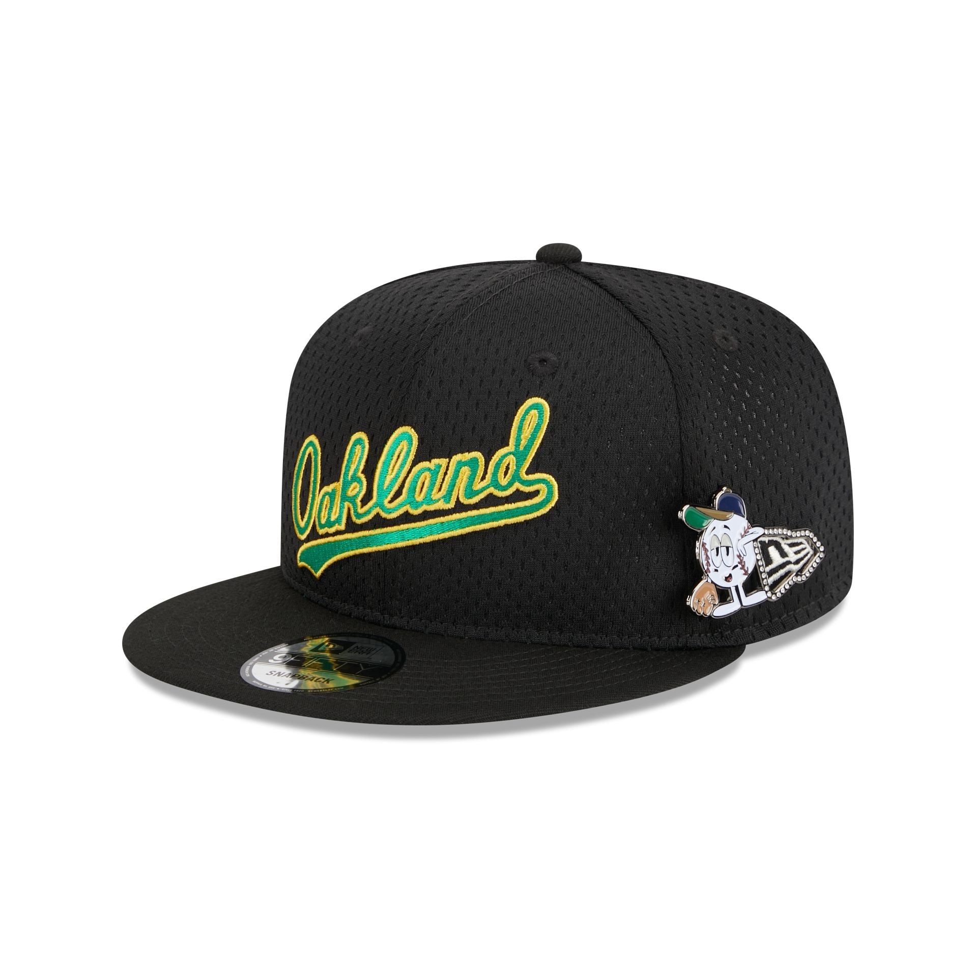 Athletics Post-Up Pin 9FIFTY Snapback Hat