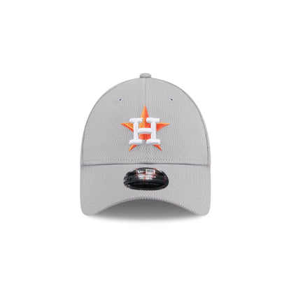 Houston Astros Gray 9FORTY Stretch-Snap Hat