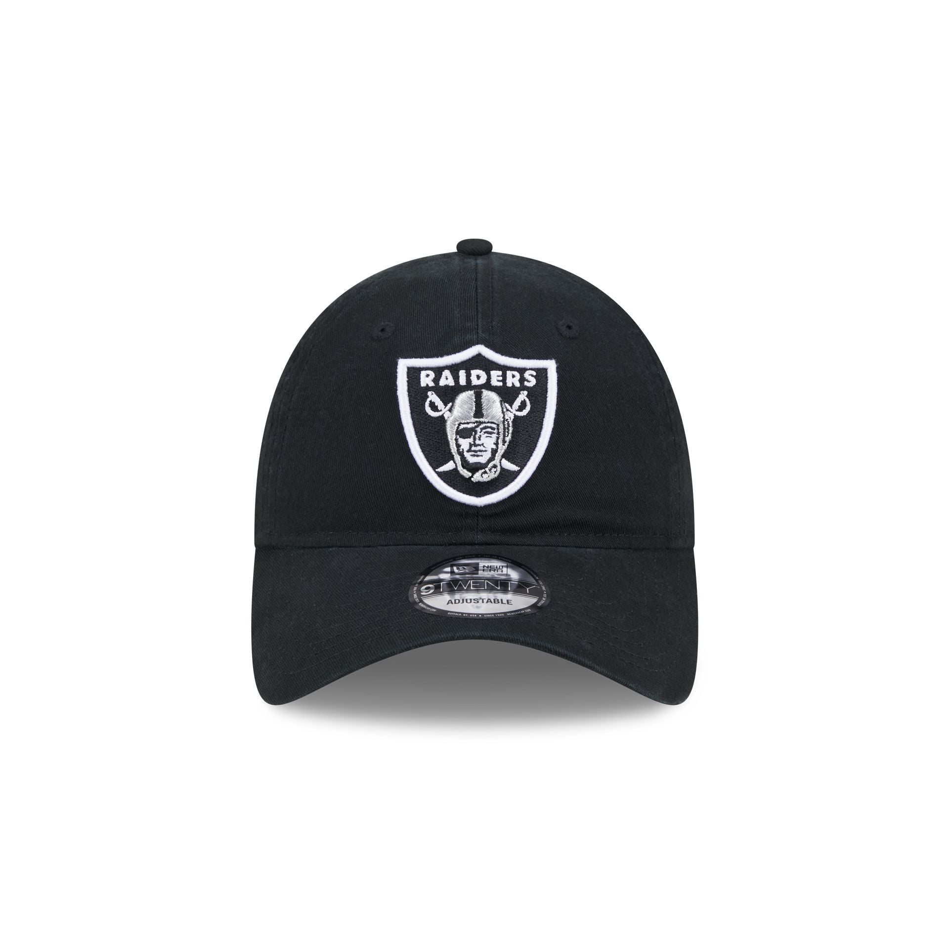 Las Vegas Raiders Black 9TWENTY Adjustable Hat