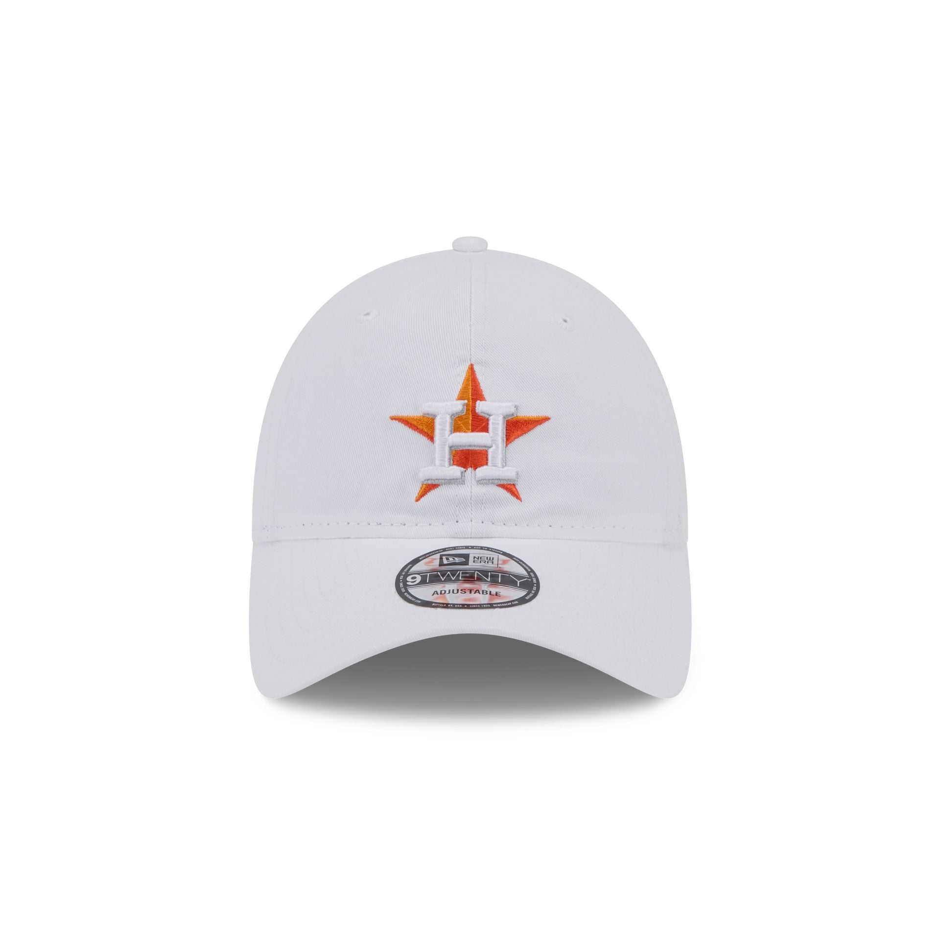 Houston Astros White 9TWENTY Adjustable Hat