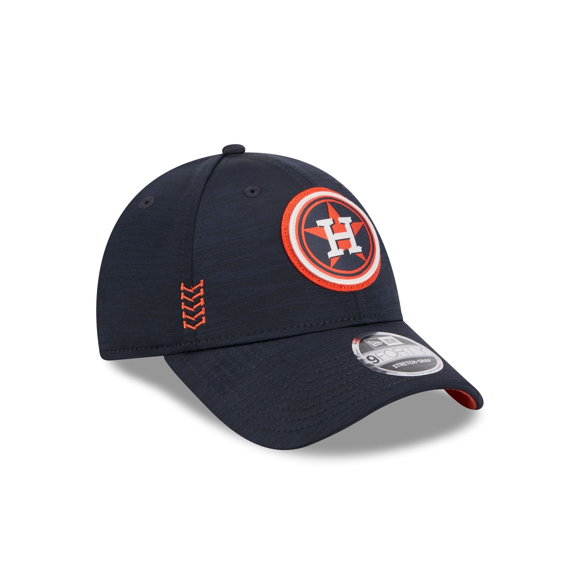Houston Astros 2024 Clubhouse 9FORTY Stretch-Snap Hat