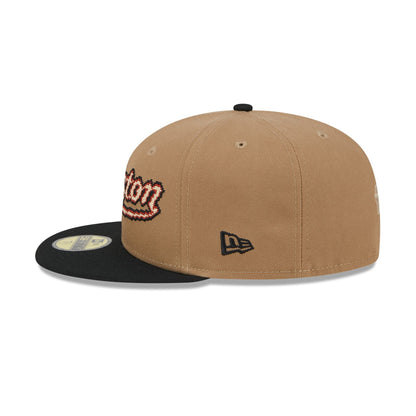 Houston Astros Classic 8-Bit Wordmark 59FIFTY Fitted Hat