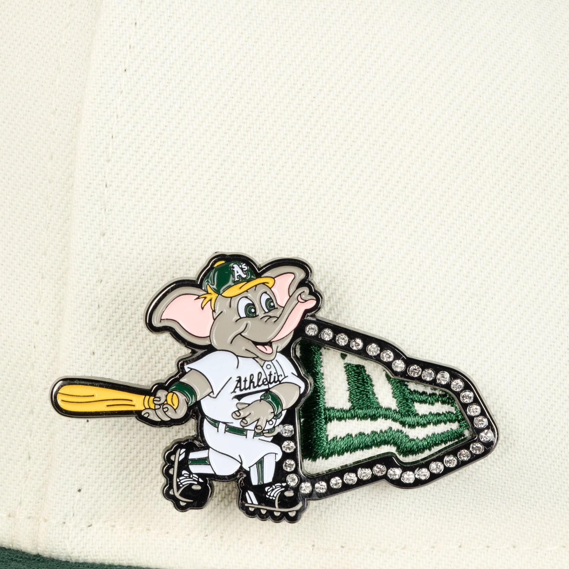 Athletics Mascot Pin 59FIFTY Fitted Hat