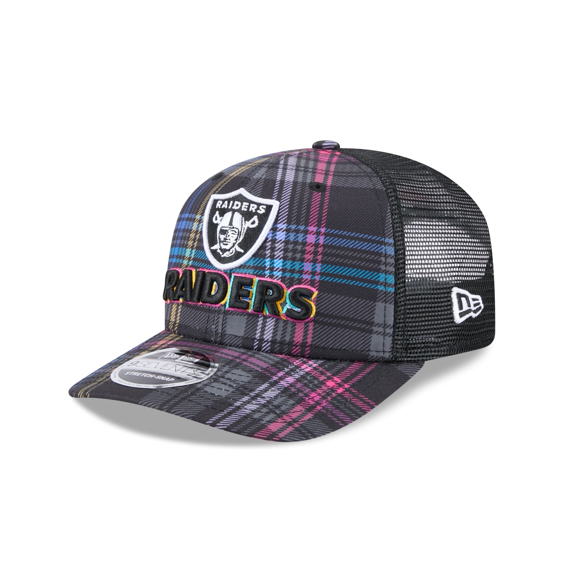 Las Vegas Raiders 2024 Crucial Catch 9SEVENTY Trucker Hat
