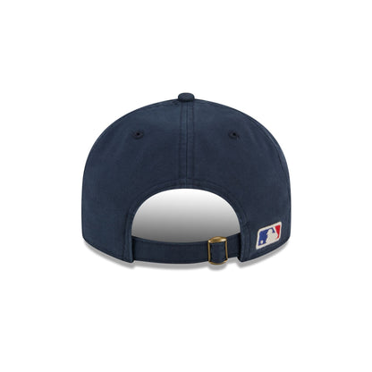 Detroit Tigers Canvas Felt Retro Crown 9FIFTY Strapback Hat