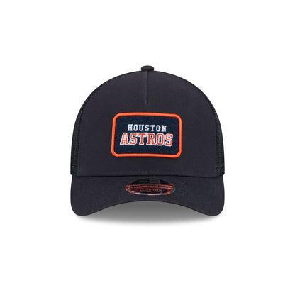 Houston Astros Tonal Patch 9FORTY M-Crown A-Frame Trucker Hat