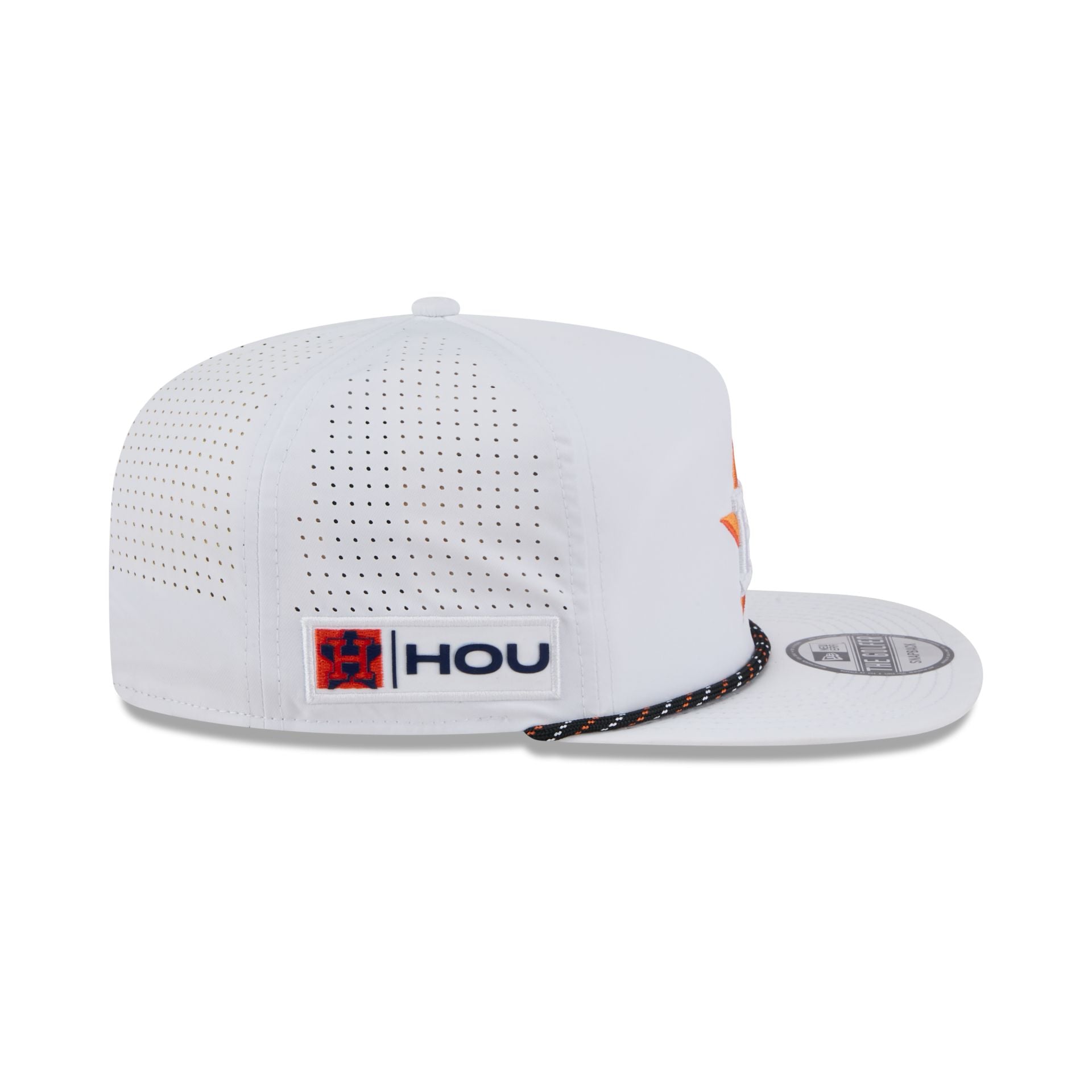 Houston Astros Optic White Performance Rope Golfer Hat