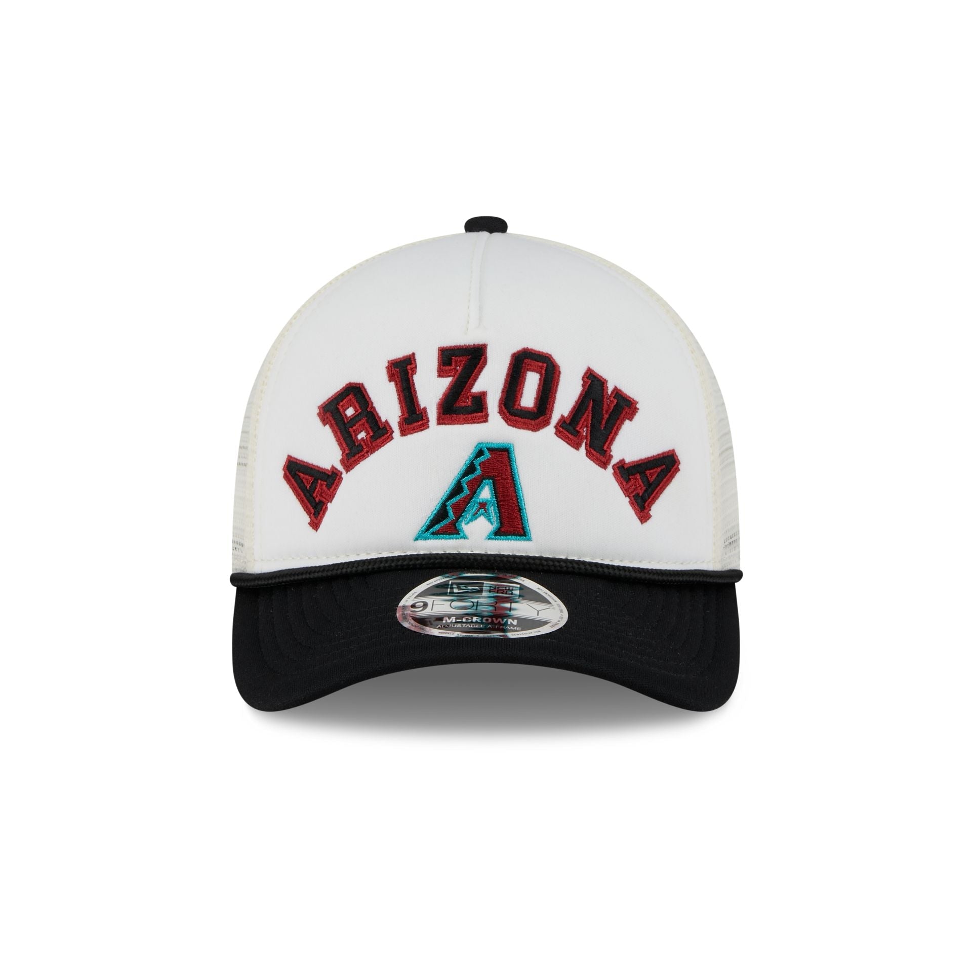 Arizona Diamondbacks Chrome Arch 9FORTY M-Crown A-Frame Trucker Hat