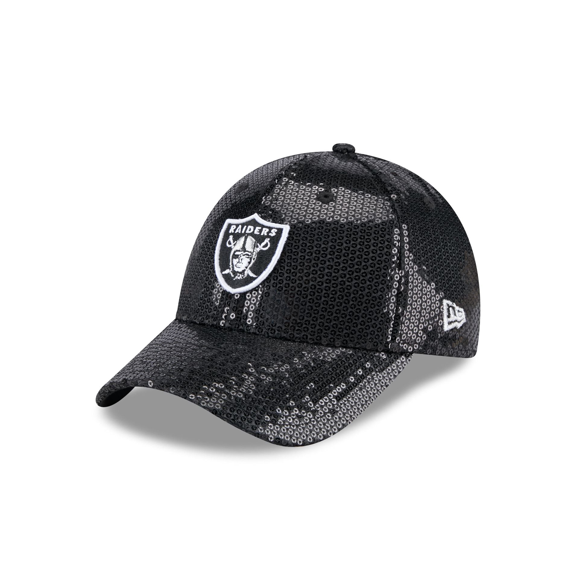 Las Vegas Raiders Sequin Women's 9FORTY Adjustable Hat