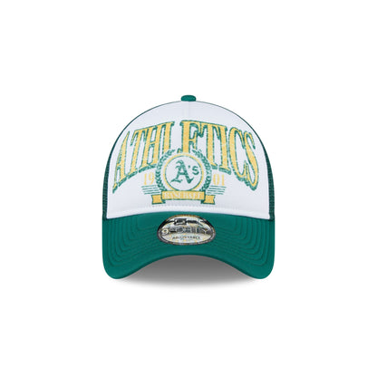 Athletics Distressed 9FORTY A-Frame Trucker Hat