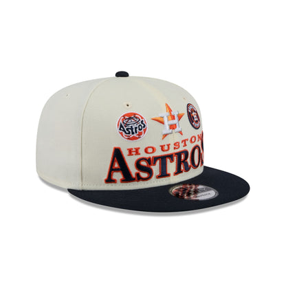 Houston Astros Archive 9FIFTY Snapback Hat
