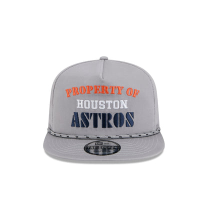 Houston Astros Vintage Gray Rope Golfer Hat
