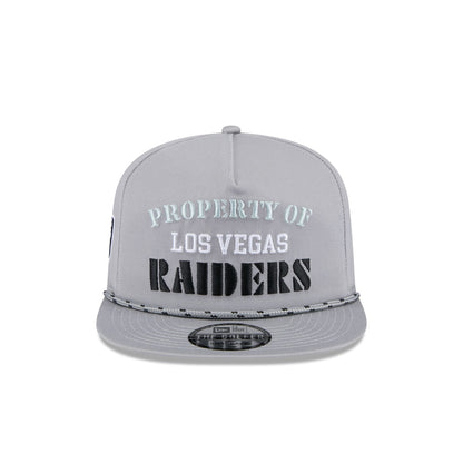 Las Vegas Raiders Vintage Gray Rope Golfer Hat