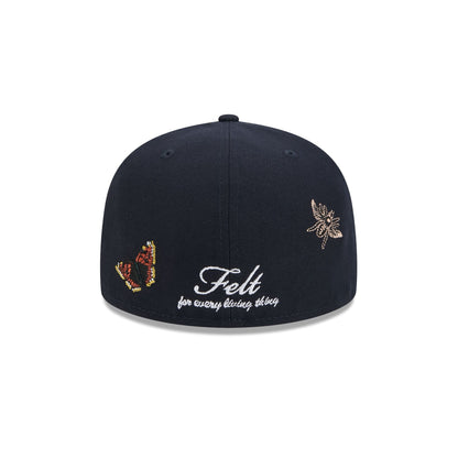 FELT x Houston Astros Navy 59FIFTY Fitted Hat
