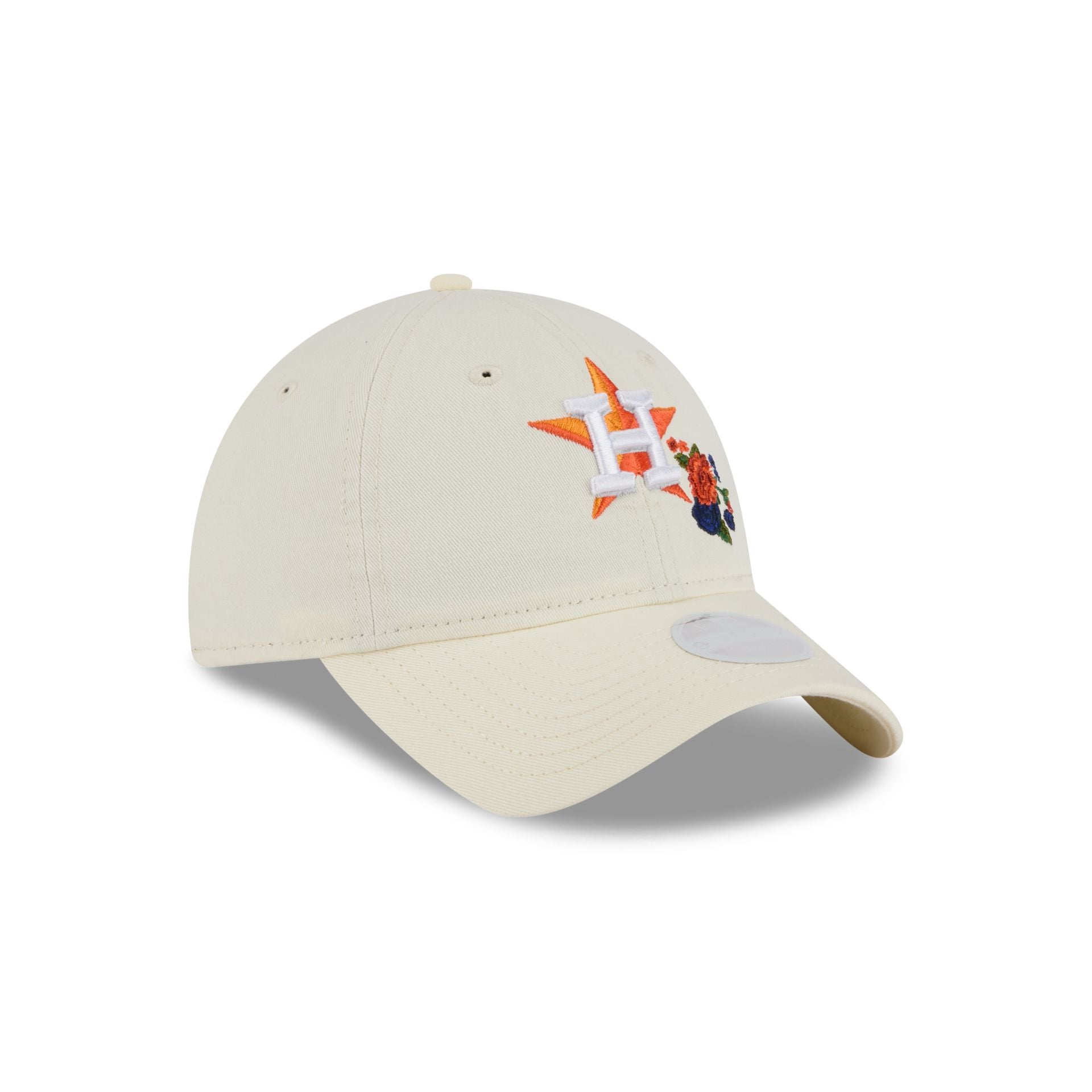 Houston Astros Women's Floral Stitch 9TWENTY Adjustable Hat