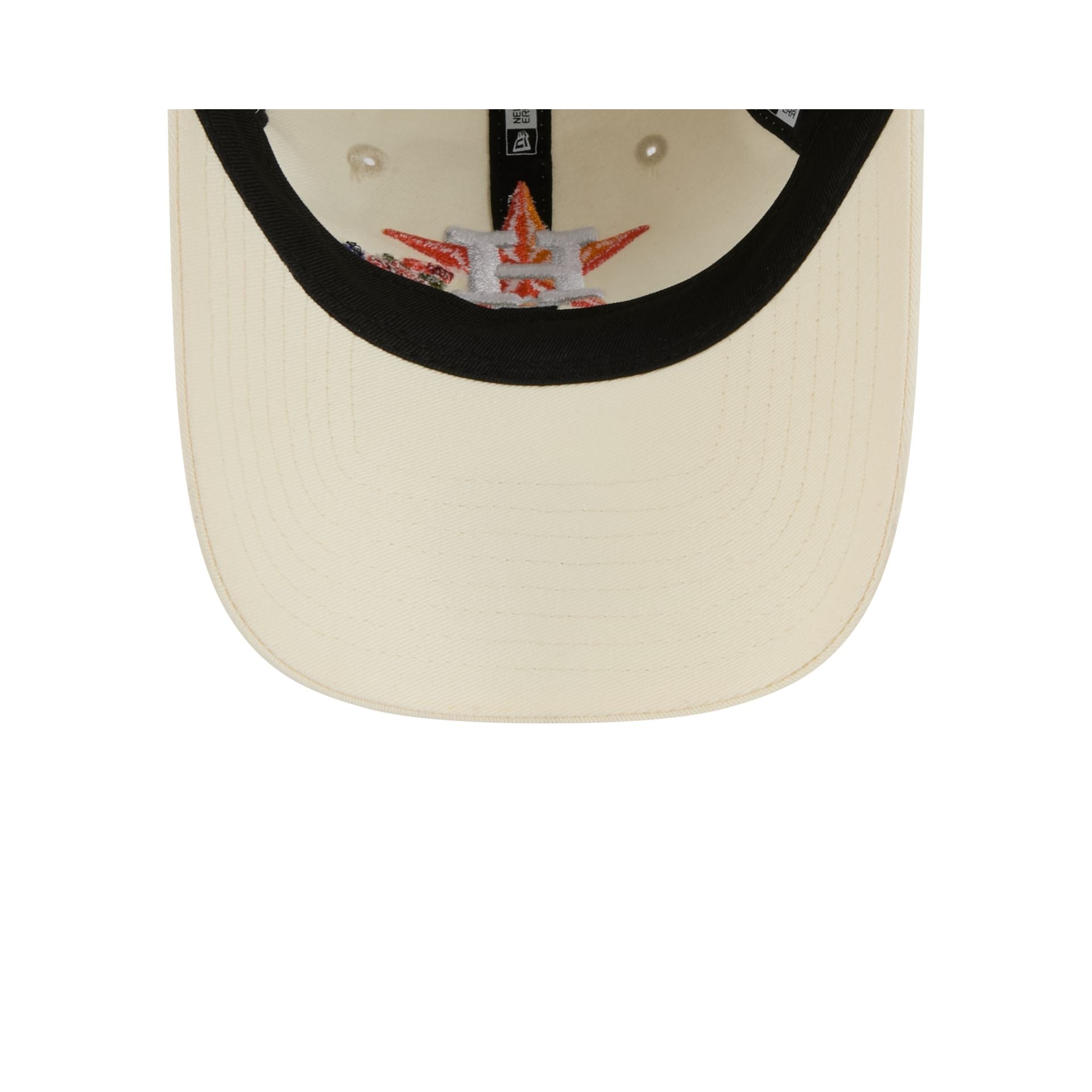 Houston Astros Women's Floral Stitch 9TWENTY Adjustable Hat