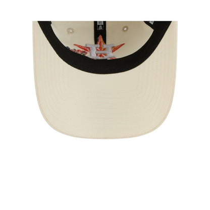 Houston Astros Women's Floral Stitch 9TWENTY Adjustable Hat