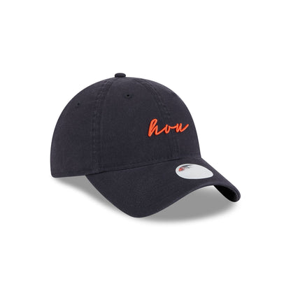 Houston Astros Women's Script 9TWENTY Adjustable Hat