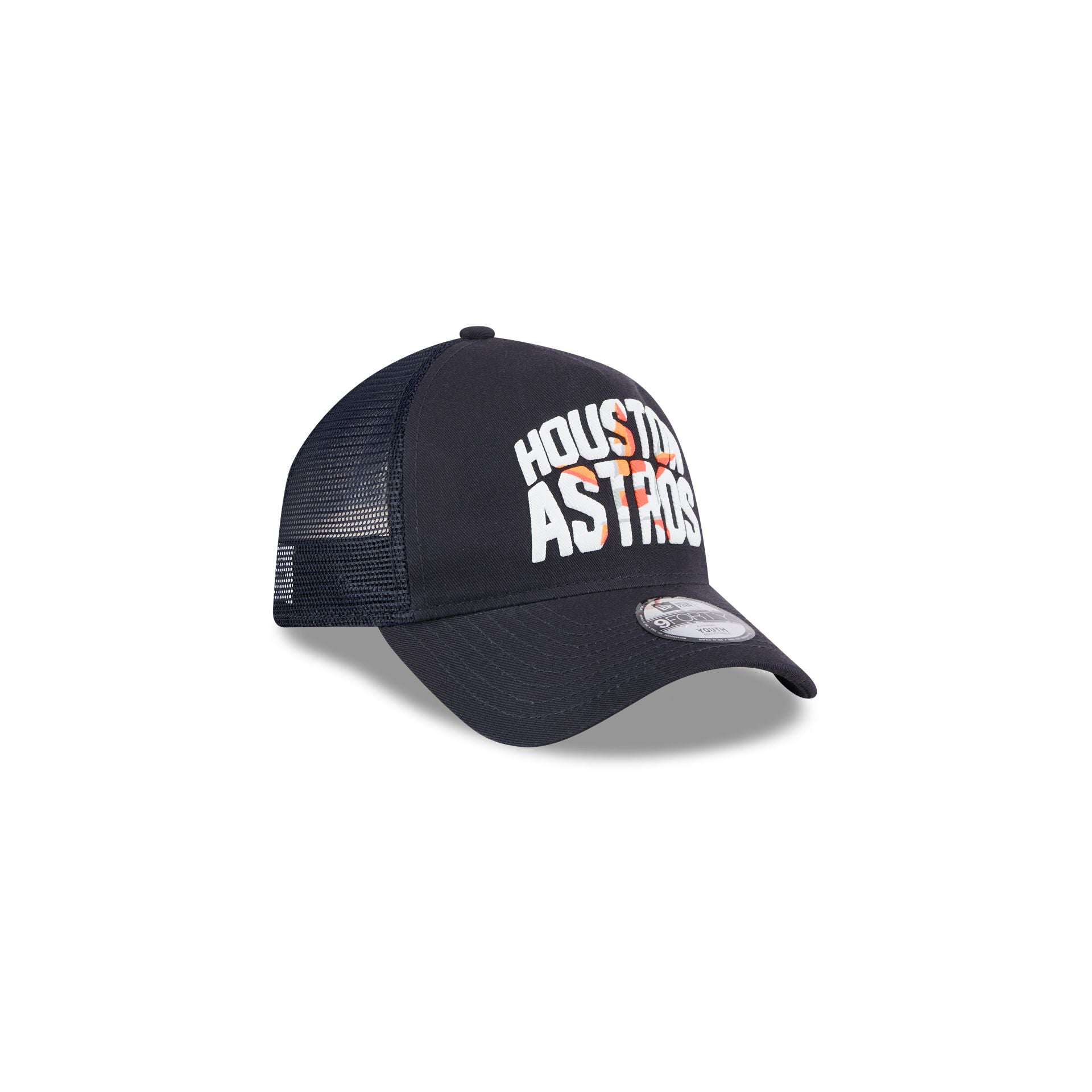 Houston Astros Kids Chalk 9FORTY A-Frame Trucker Hat