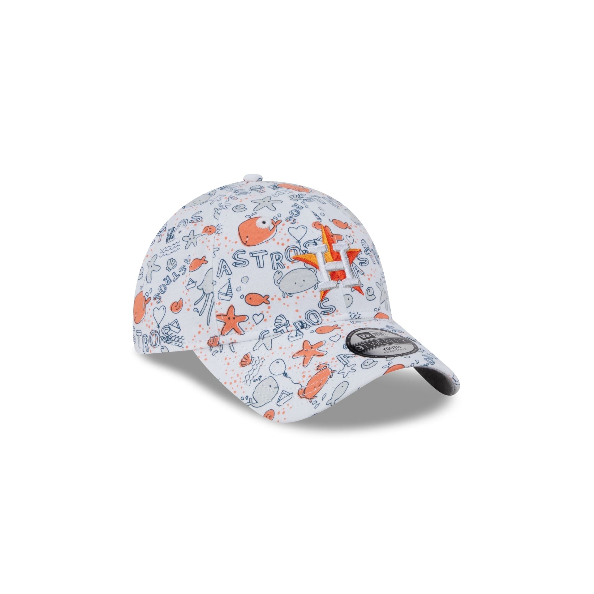 Houston Astros Kids Ocean 9TWENTY Adjustable Hat