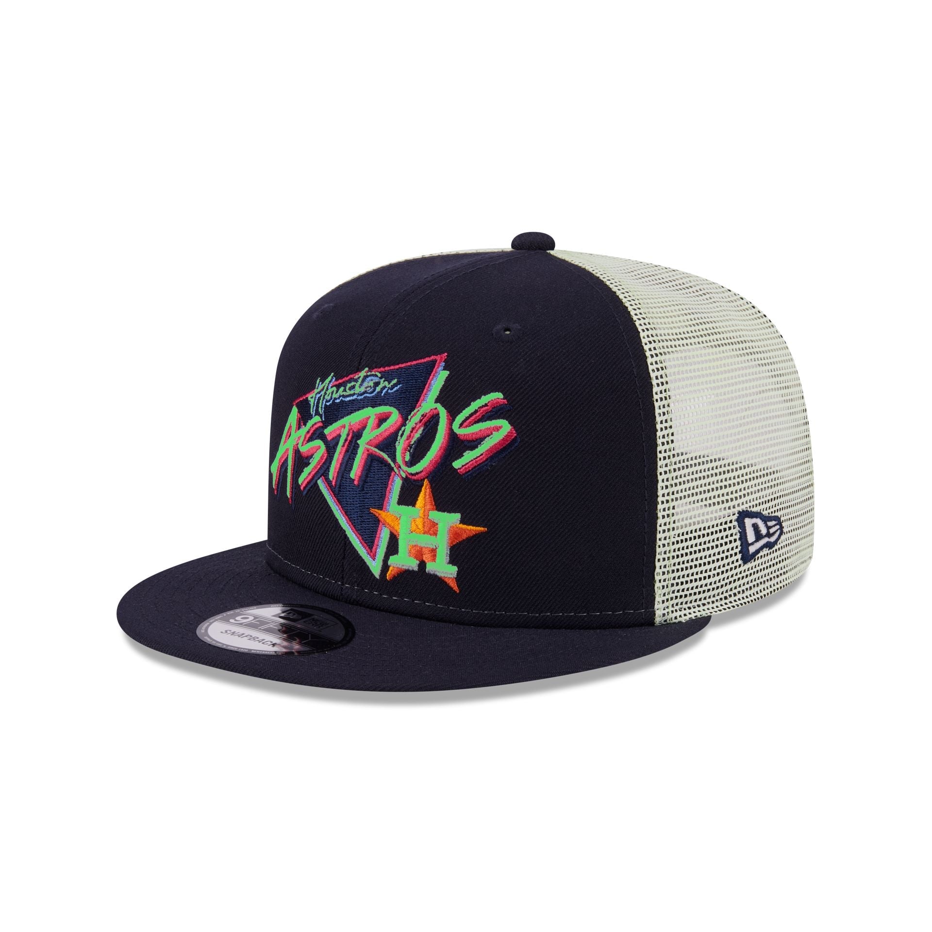 Houston Astros Glow-In-The-Dark 9FIFTY Trucker Hat